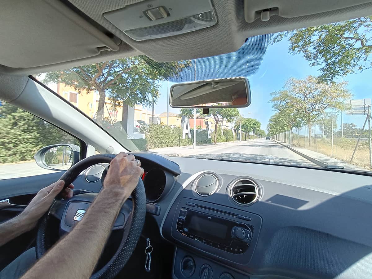 conducir tranquilamente